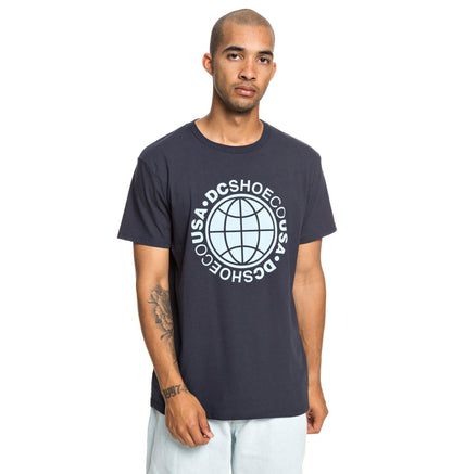 DC Shoes T-Shirt Cardinal Ss M Blau