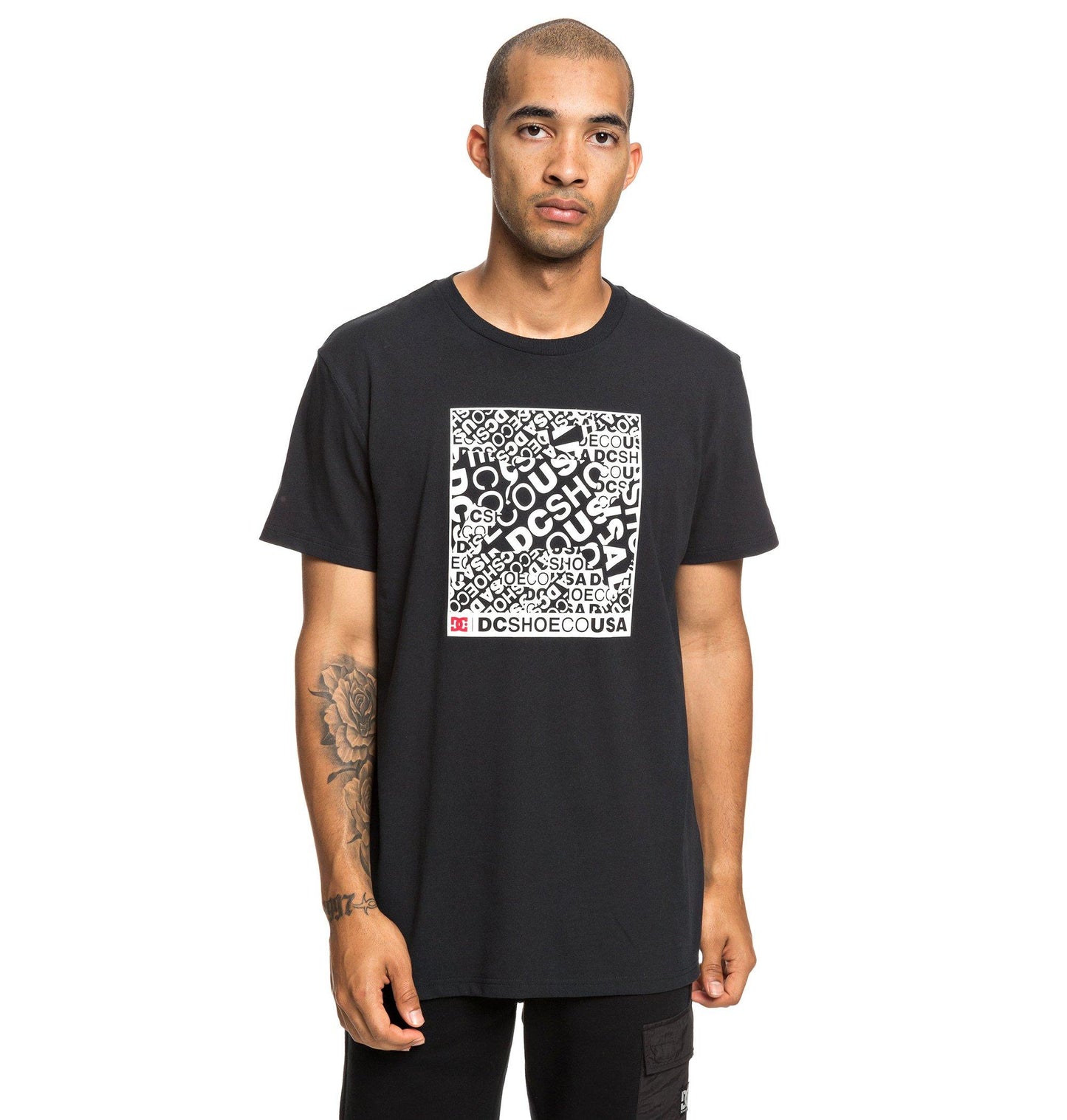 DC Shoes T-Shirt Cover Up Ss M Schwarz