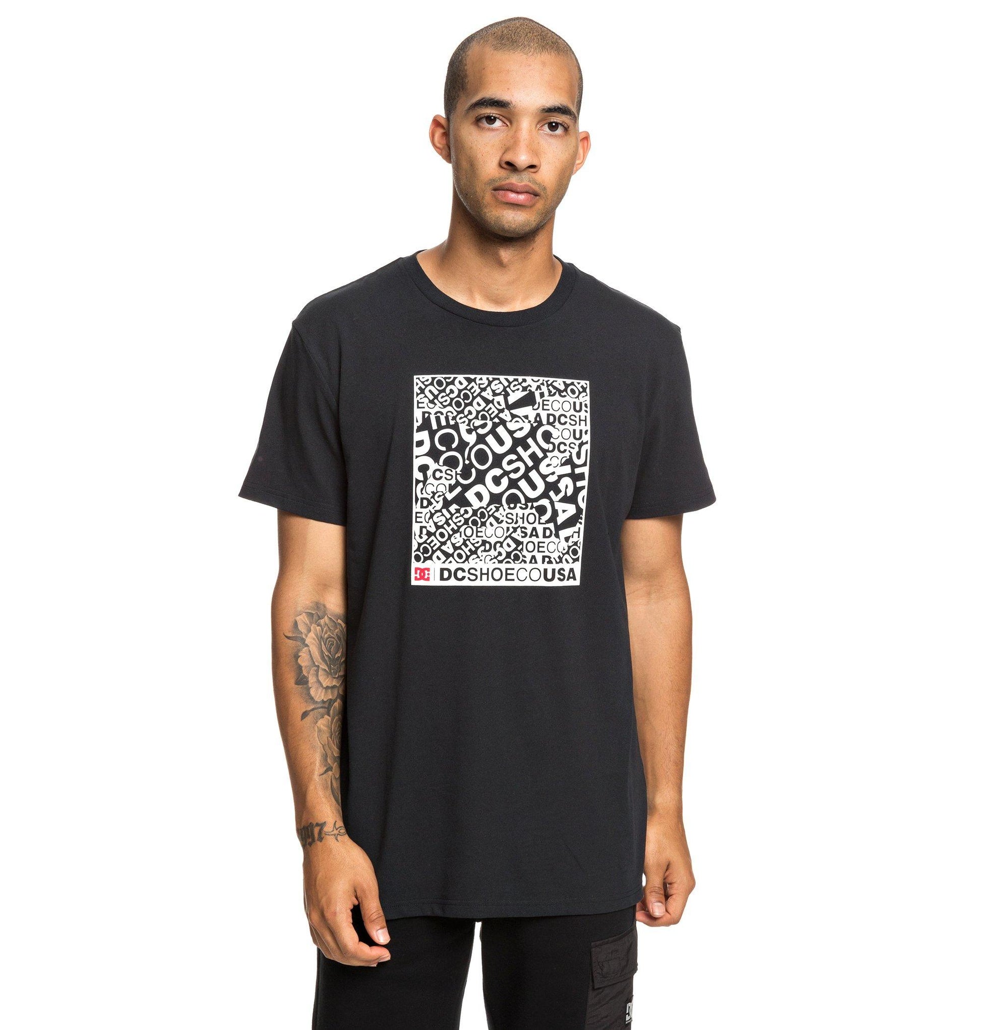DC Shoes T-Shirt Cover Up Ss M Schwarz