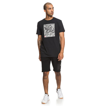 DC Shoes T-Shirt Cover Up Ss M Schwarz