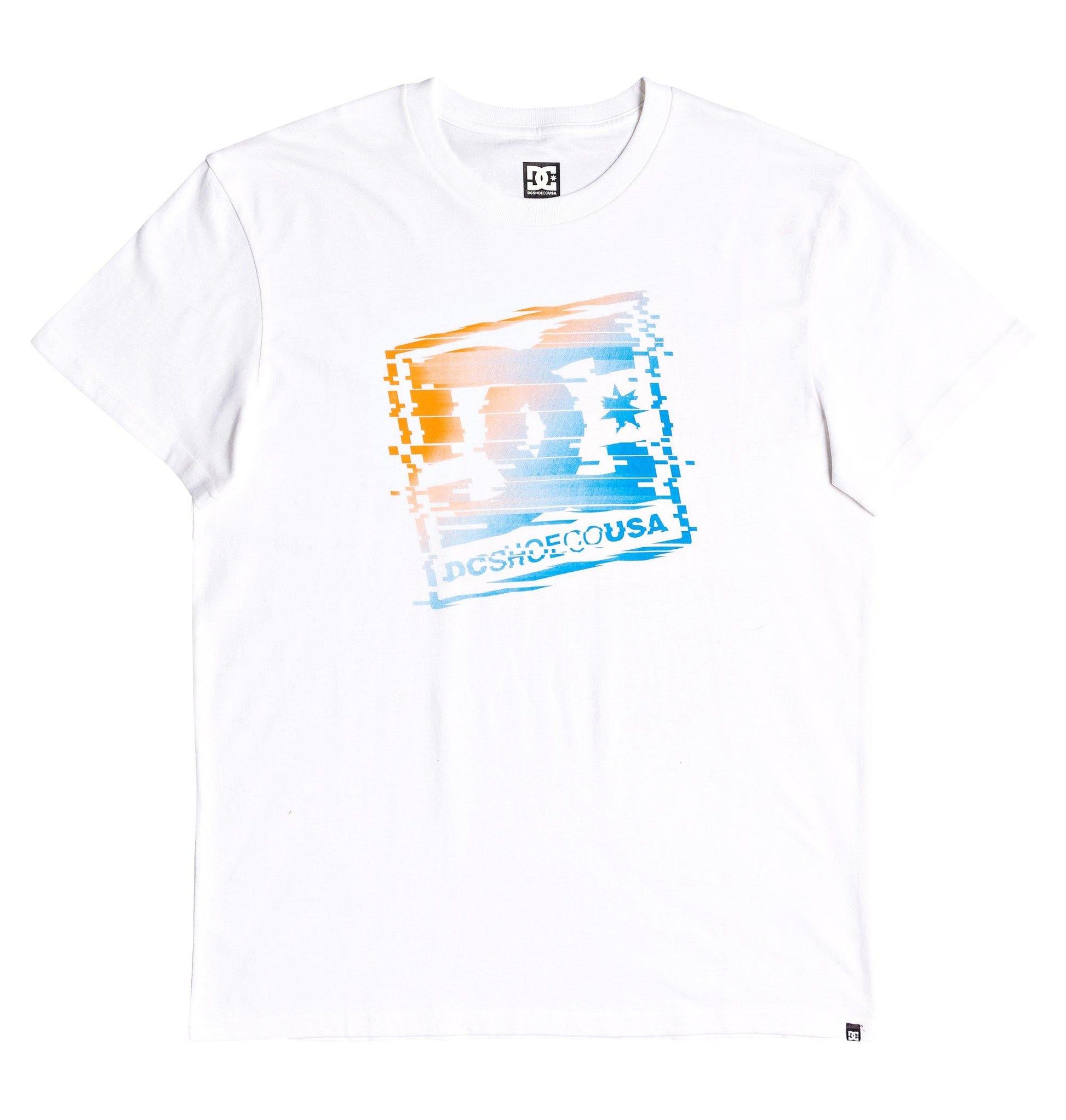 DC Shoes T-Shirt Tv Glitch Weiß