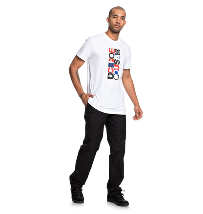 DC Shoes T-Shirt SOVIET ODESSA S Weiß