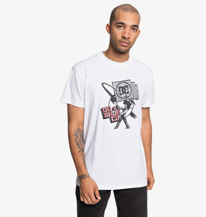 DC Shoes T-Shirt CRUSH THRU Weiß