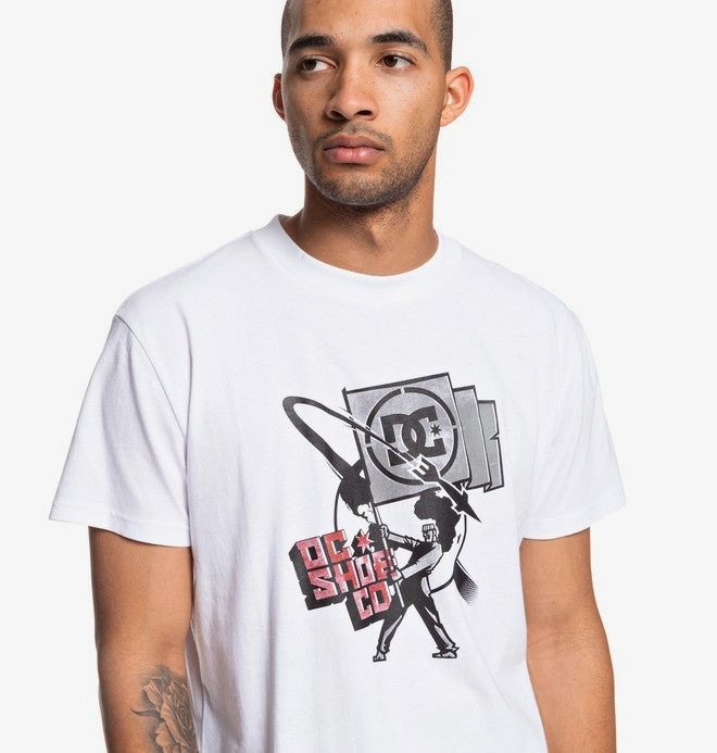 DC Shoes T-Shirt CRUSH THRU Weiß