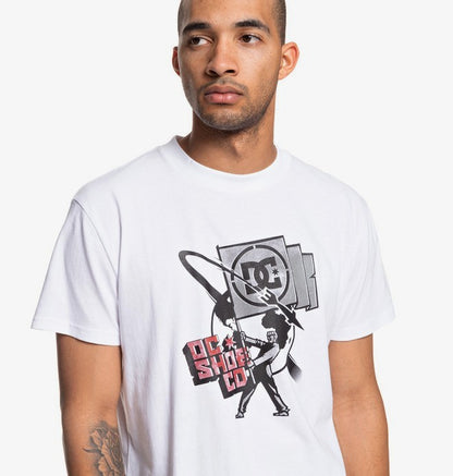 DC Shoes T-Shirt CRUSH THRU Weiß