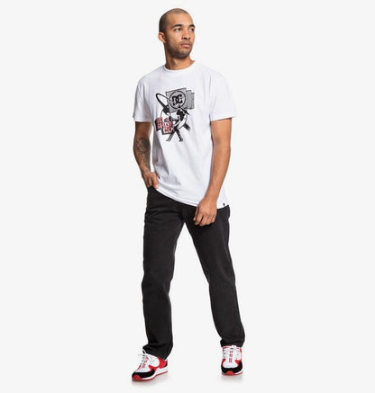 DC Shoes T-Shirt CRUSH THRU Weiß