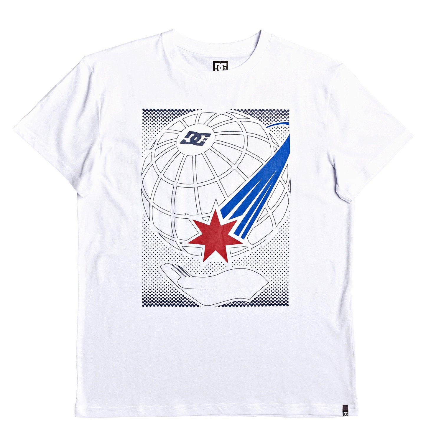 DC Shoes T-Shirt COMET SEVEN SS Weiß
