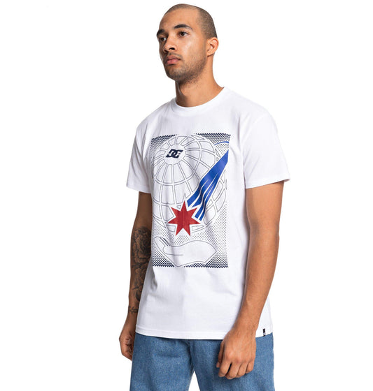 DC Shoes T-Shirt COMET SEVEN SS Weiß