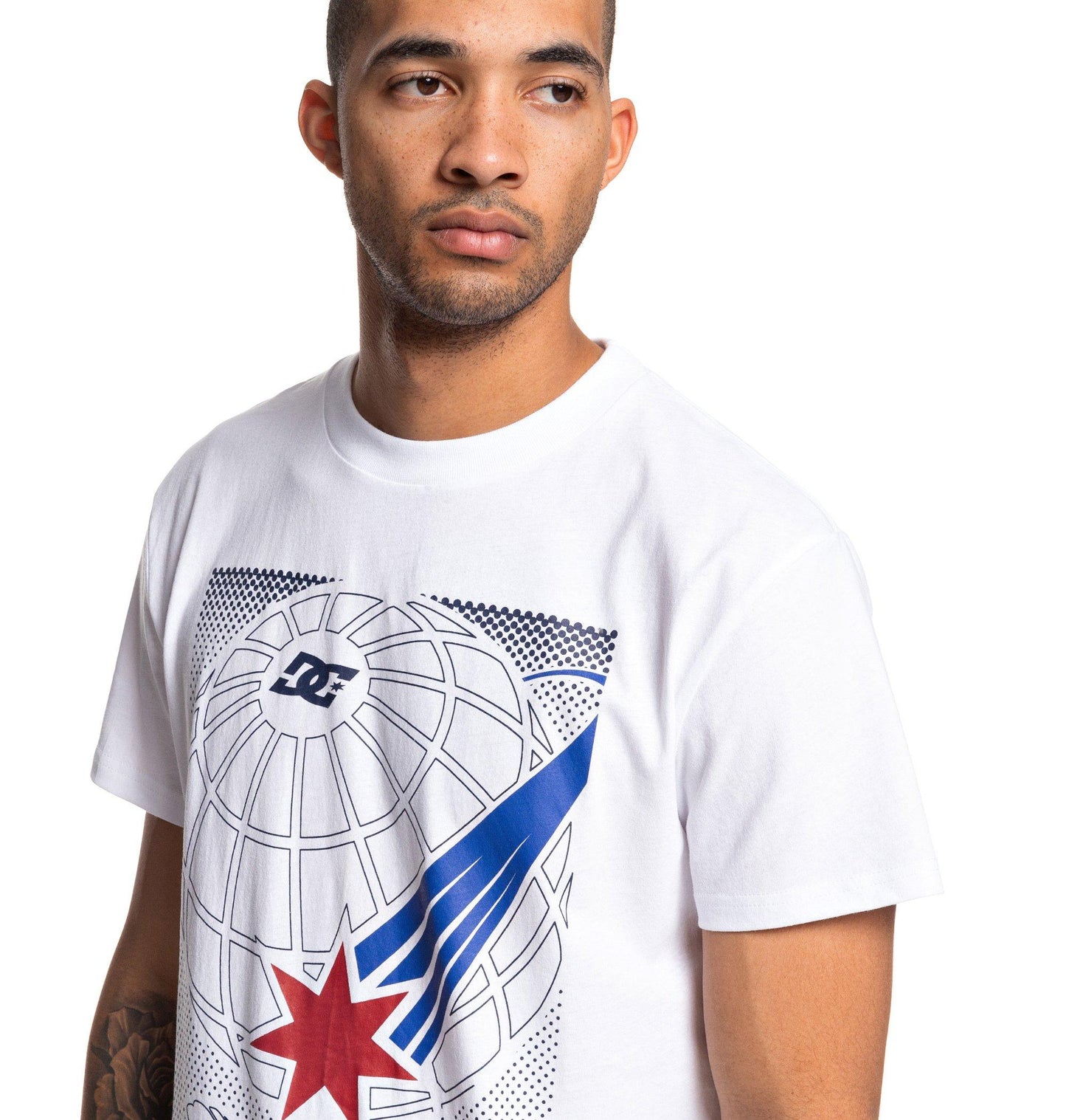 DC Shoes T-Shirt COMET SEVEN SS Weiß