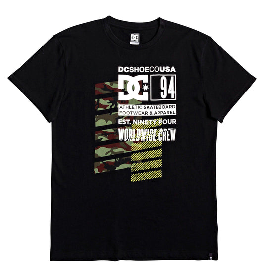 DC Shoes T-Shirt Linetracs Schwarz