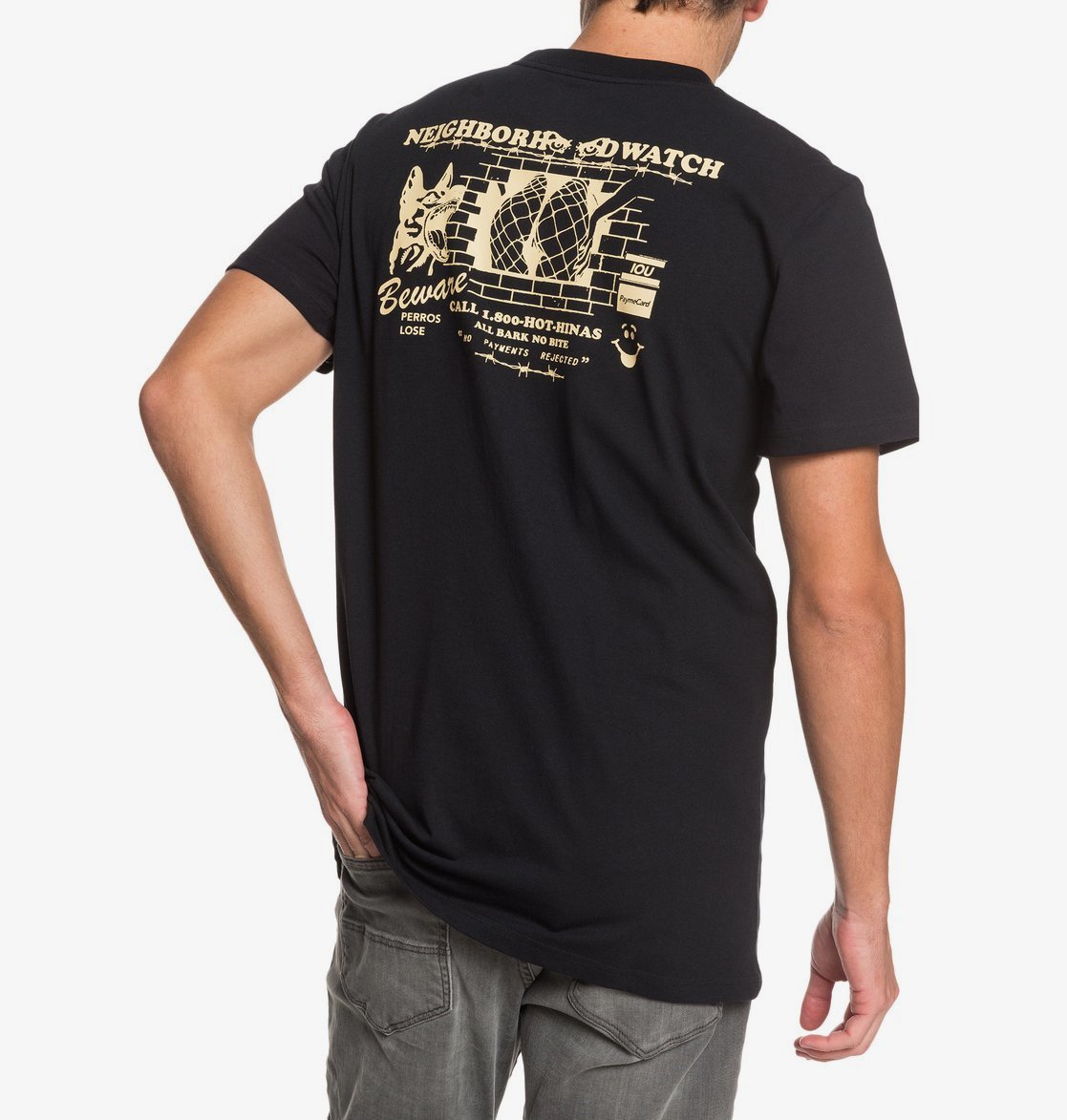 DC T-Shirt Neighborhood Watch Schwarz