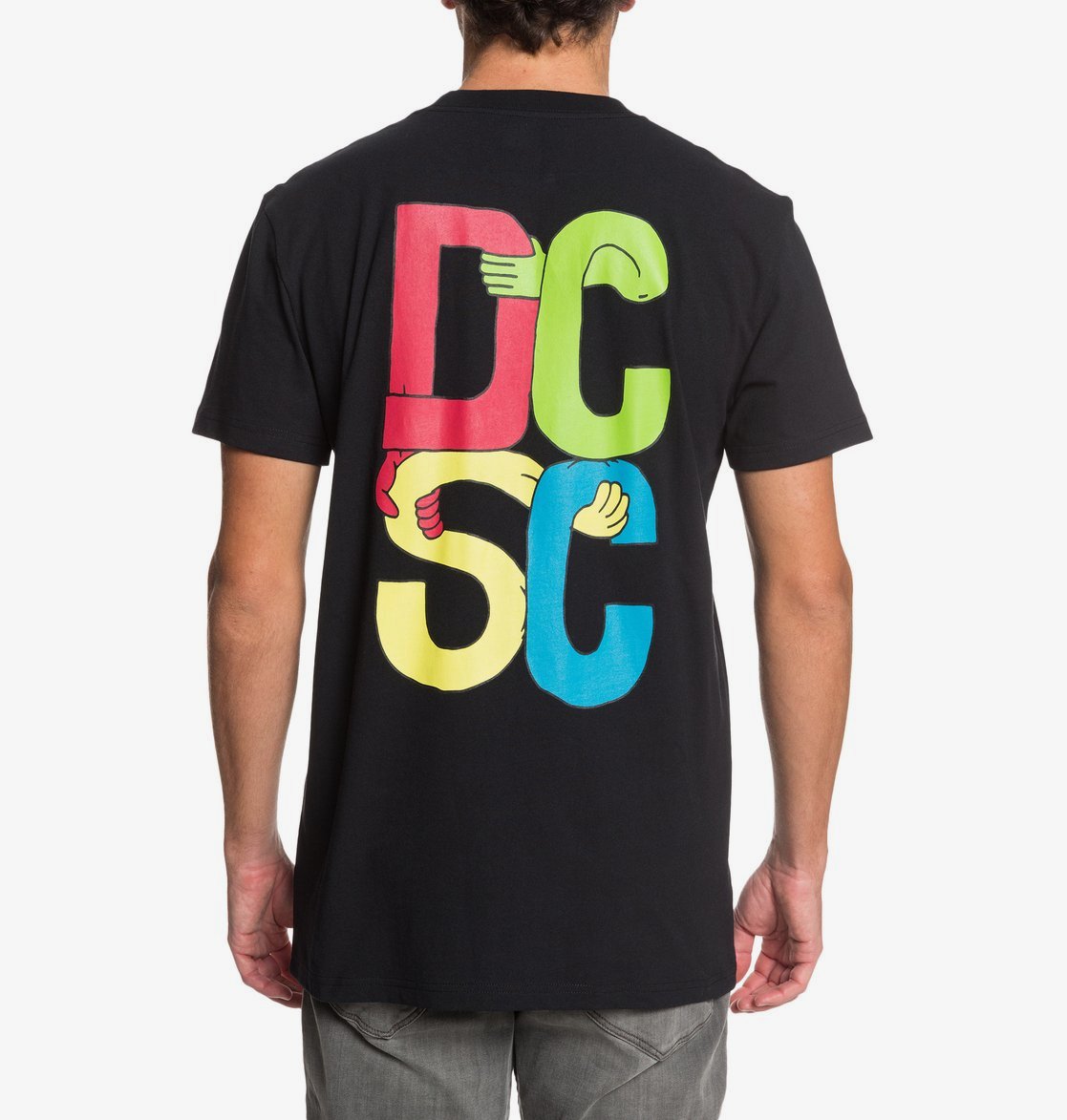 DC T-Shirt Hold Hands Schwarz