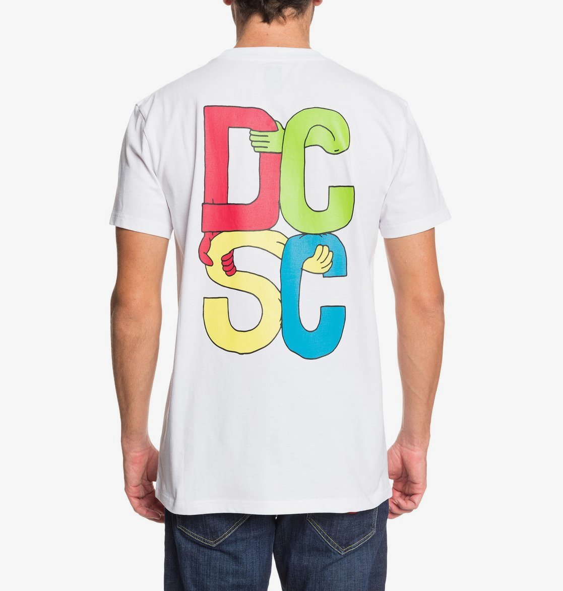 DC T-Shirt Hold Hands Weiß