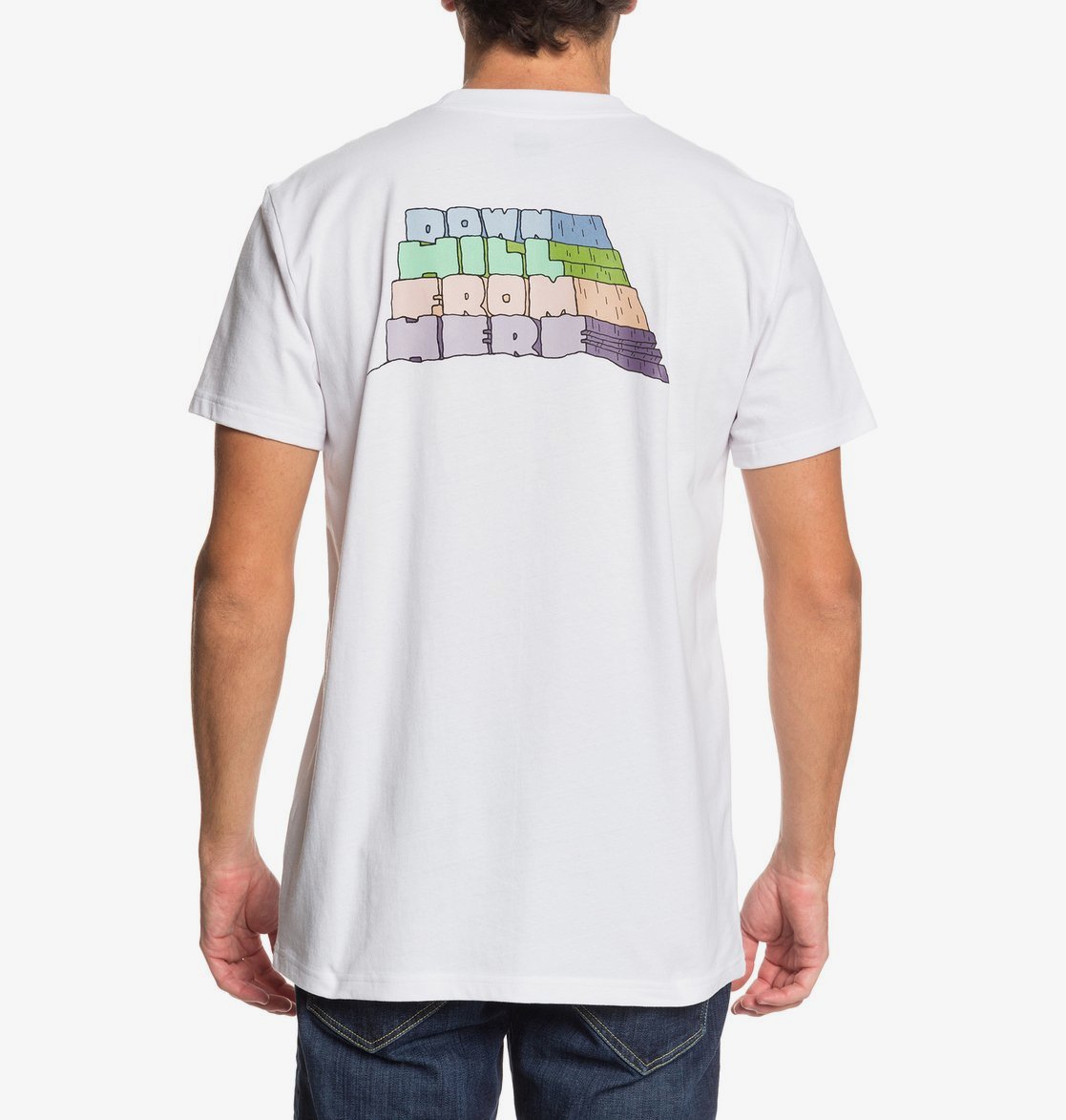 DC T-Shirt Hilltop Weiß