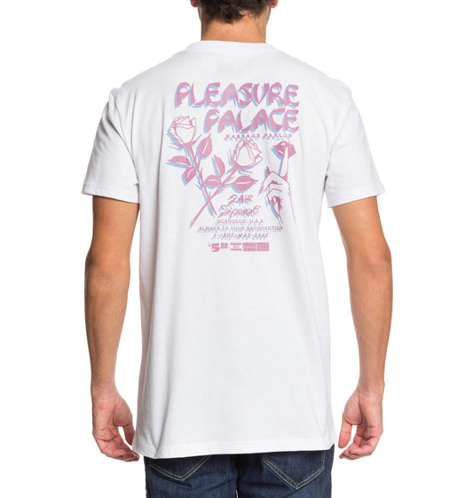 DC T-Shirt Pleasure Palace Weiß