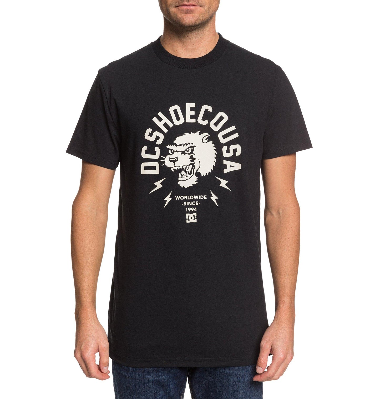 DC T-Shirt Worldwide Usa Schwarz