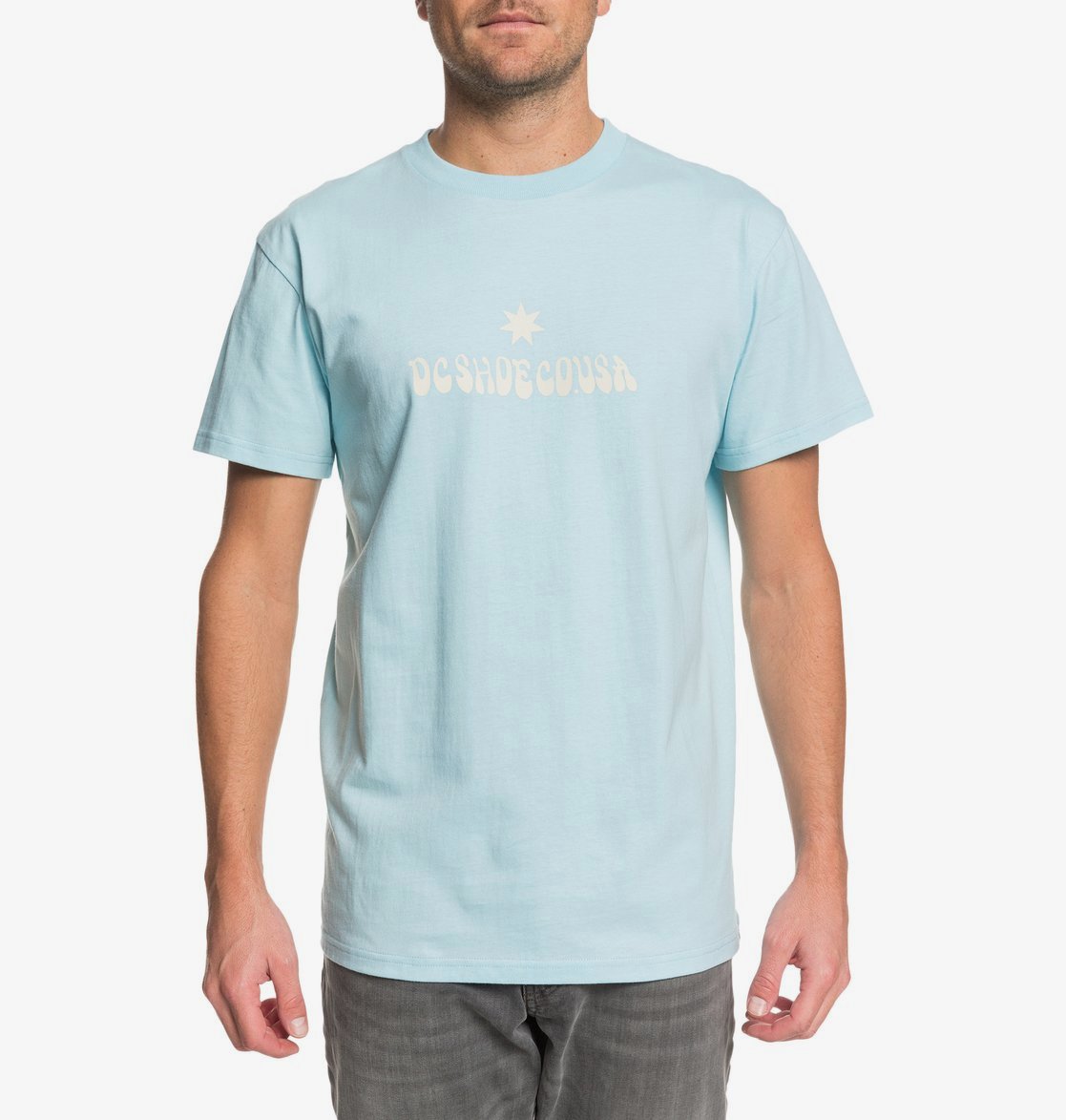 DC T-Shirt Double Platinum Blau