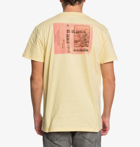DC T-Shirt Basic DOUBLE PLATINUM Gelb