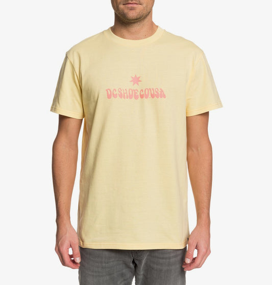 DC T-Shirt Basic DOUBLE PLATINUM Gelb