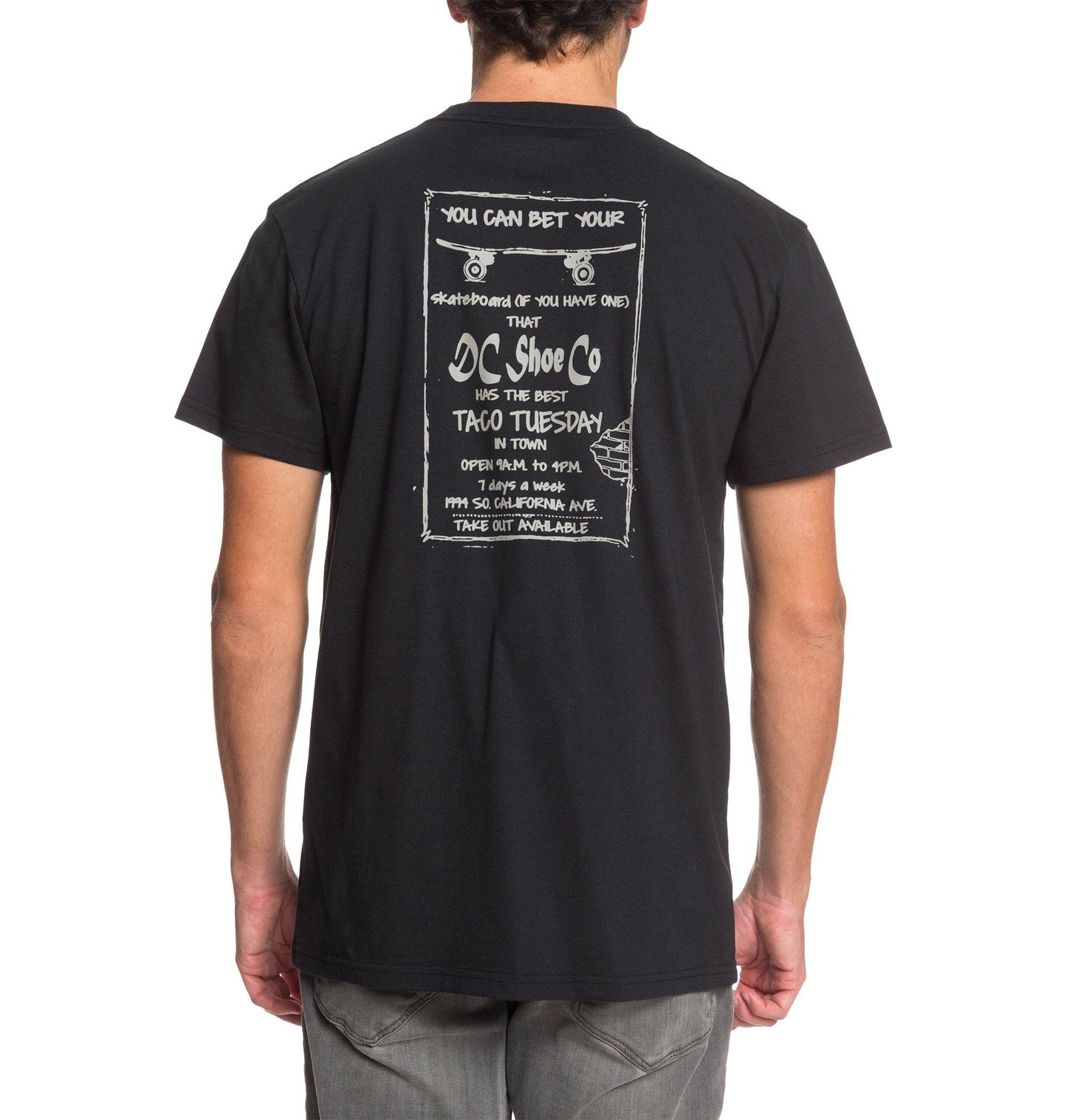 DC T-Shirt Taco Tuesday Schwarz