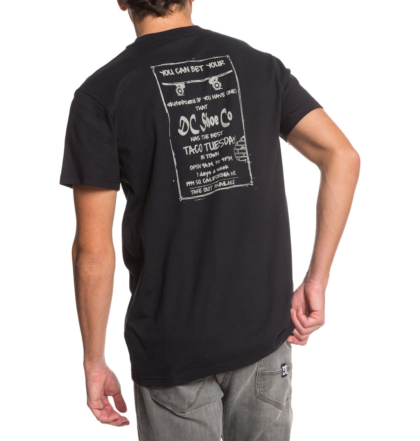 DC T-Shirt Taco Tuesday Schwarz