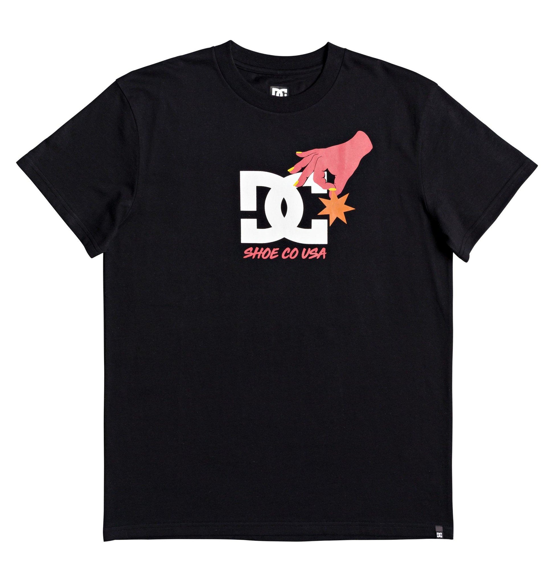 DC T-Shirt Keep Star In Place Schwarz