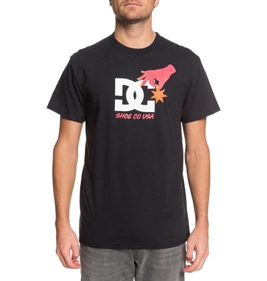 DC T-Shirt Keep Star In Place Schwarz