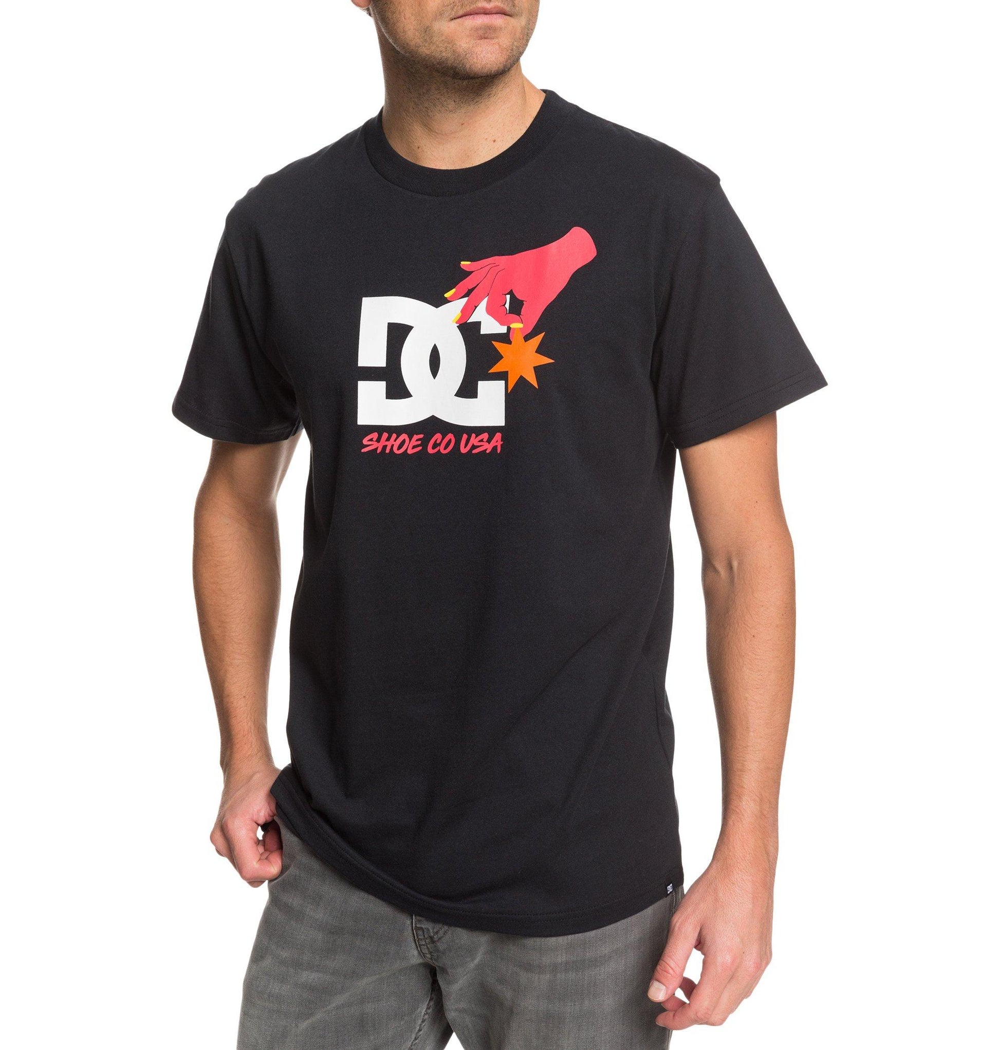 DC T-Shirt Keep Star In Place Schwarz
