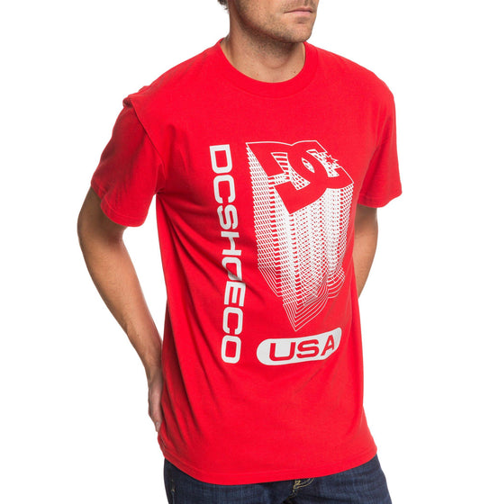 DC T-Shirt Big Jump Rot
