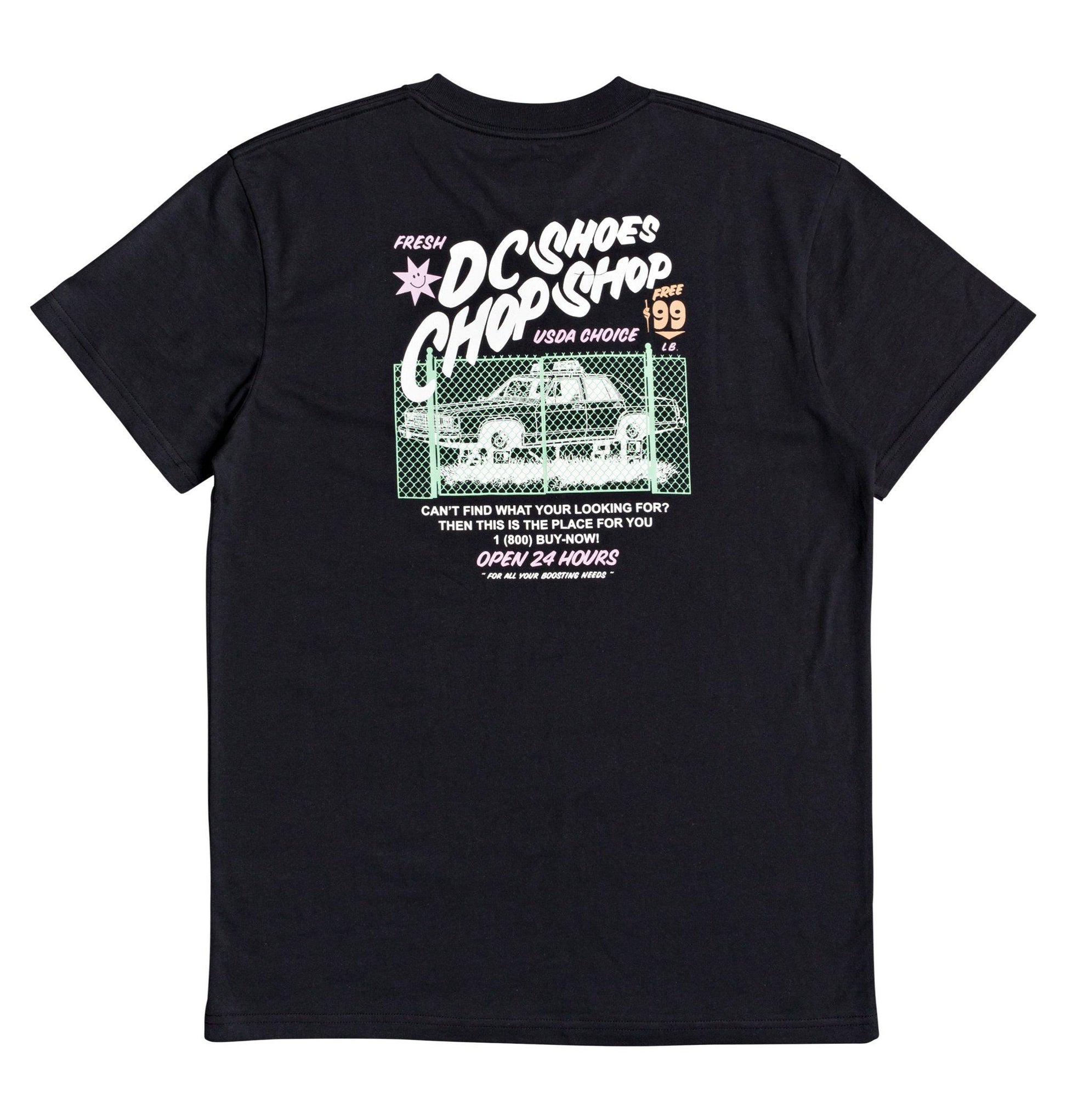 DC T-Shirt Dc Chop Shop Schwarz