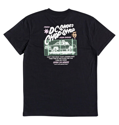 DC T-Shirt Dc Chop Shop Schwarz