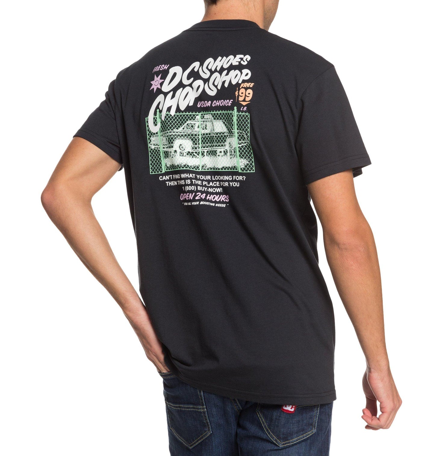 DC T-Shirt Dc Chop Shop Schwarz