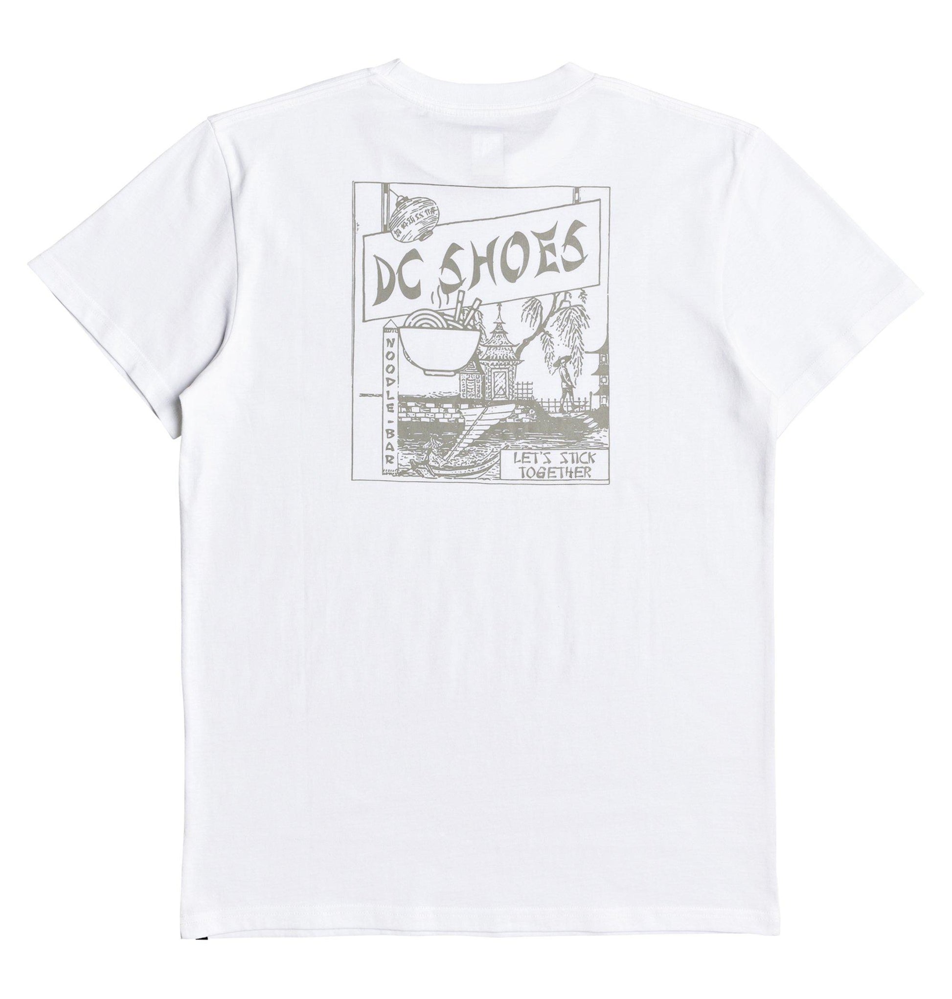 DC T-Shirt Lets Stick Together Weiß