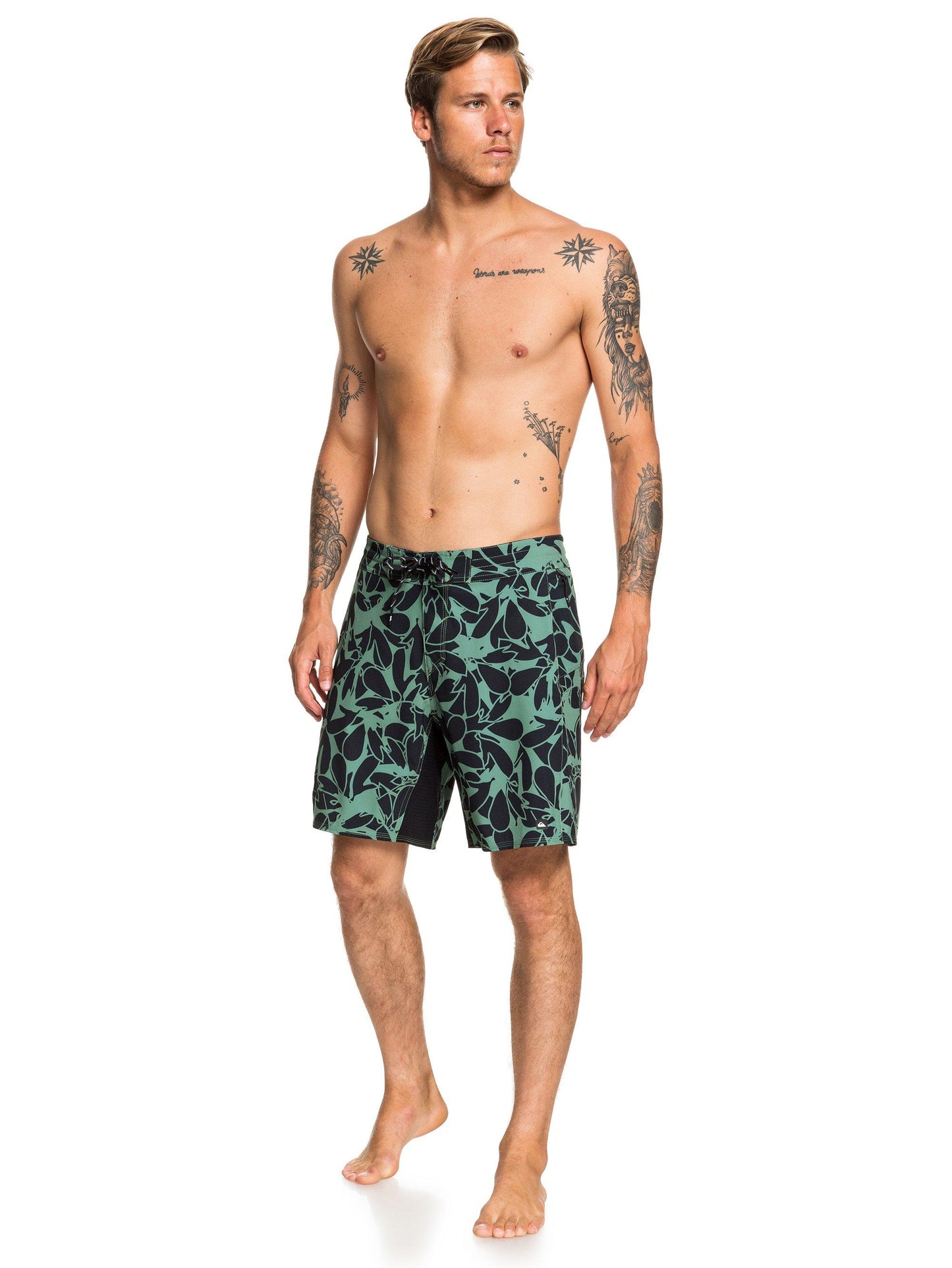 Quiksilver Boardshorts Paddler Print 19 Blau