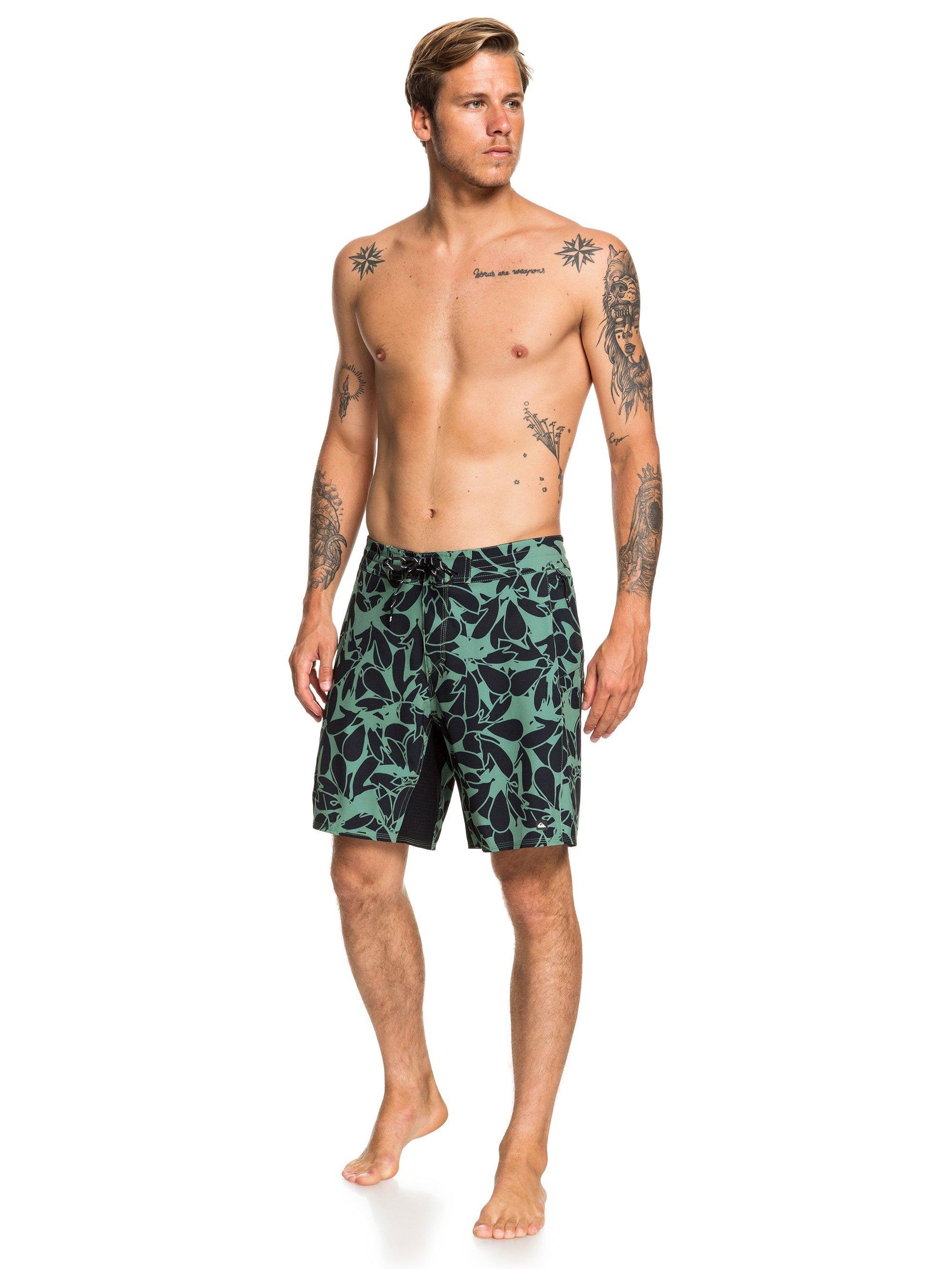 Quiksilver Boardshorts Paddler Print 19 Blau