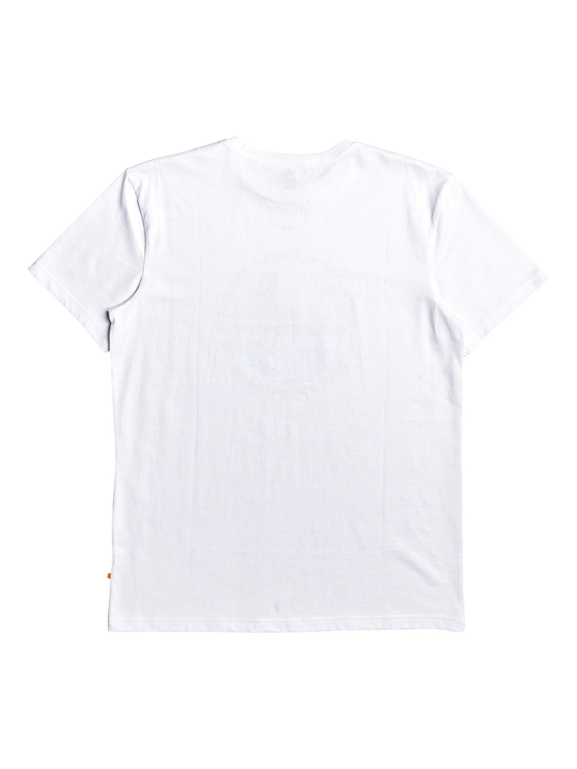 Quiksilver T-Shirt ABSTRACT TRIM Weiß