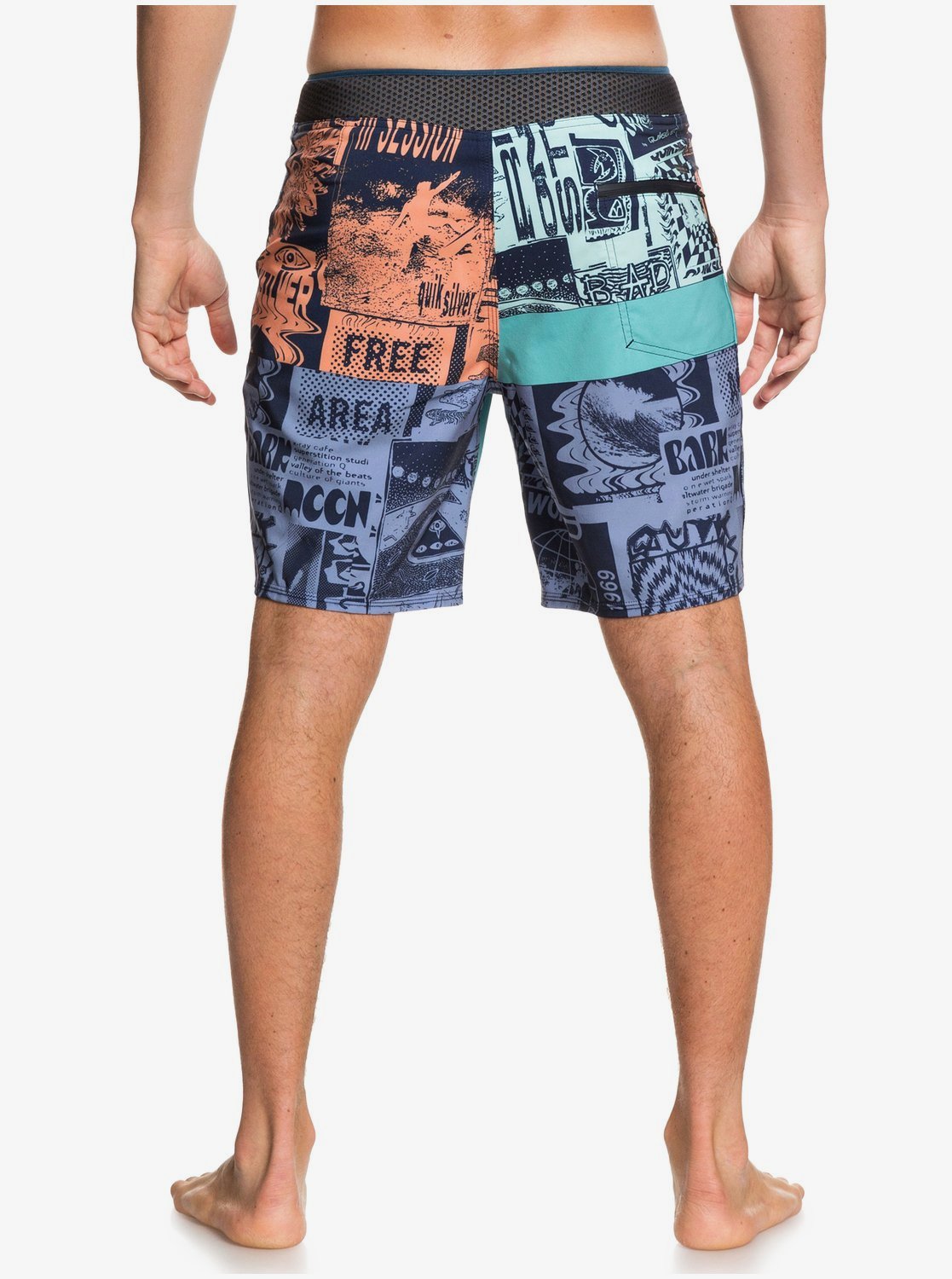 Quiksilver Boardshorts Highline Vortex 18 Blau