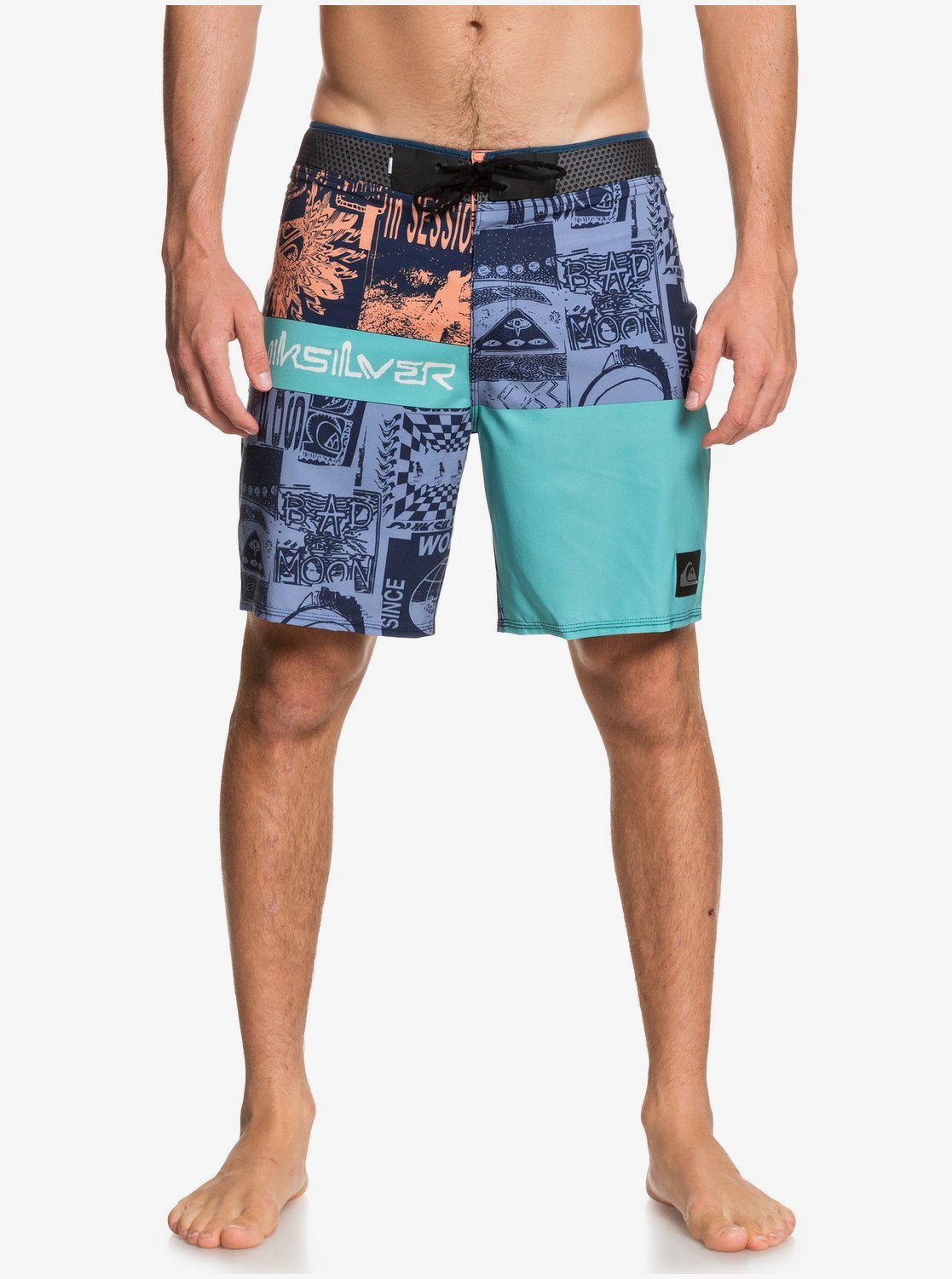 Quiksilver Boardshorts Highline Vortex 18 Blau