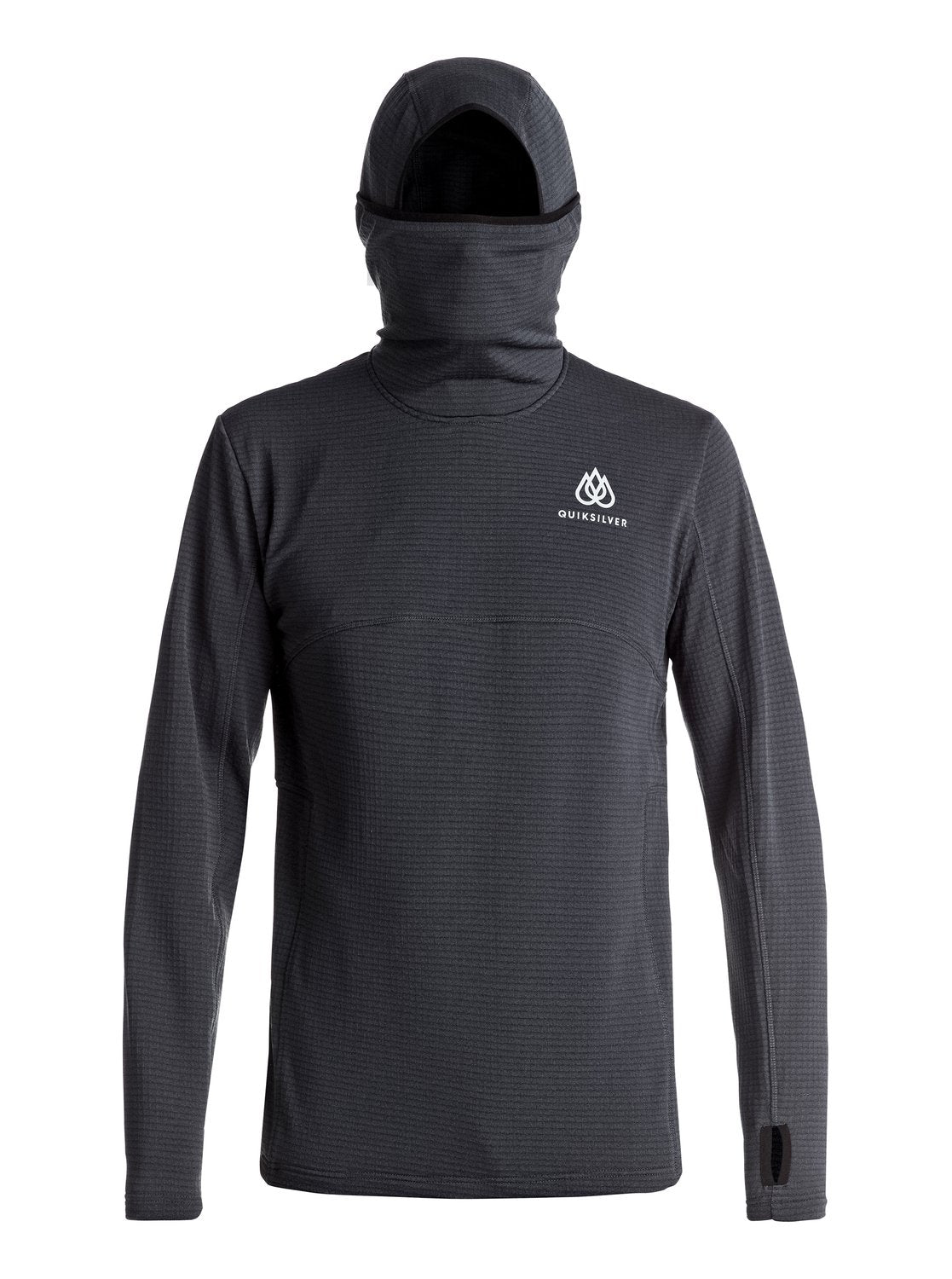 Quiksilver Hoodie TR LOG HOOD FLE Schwarz