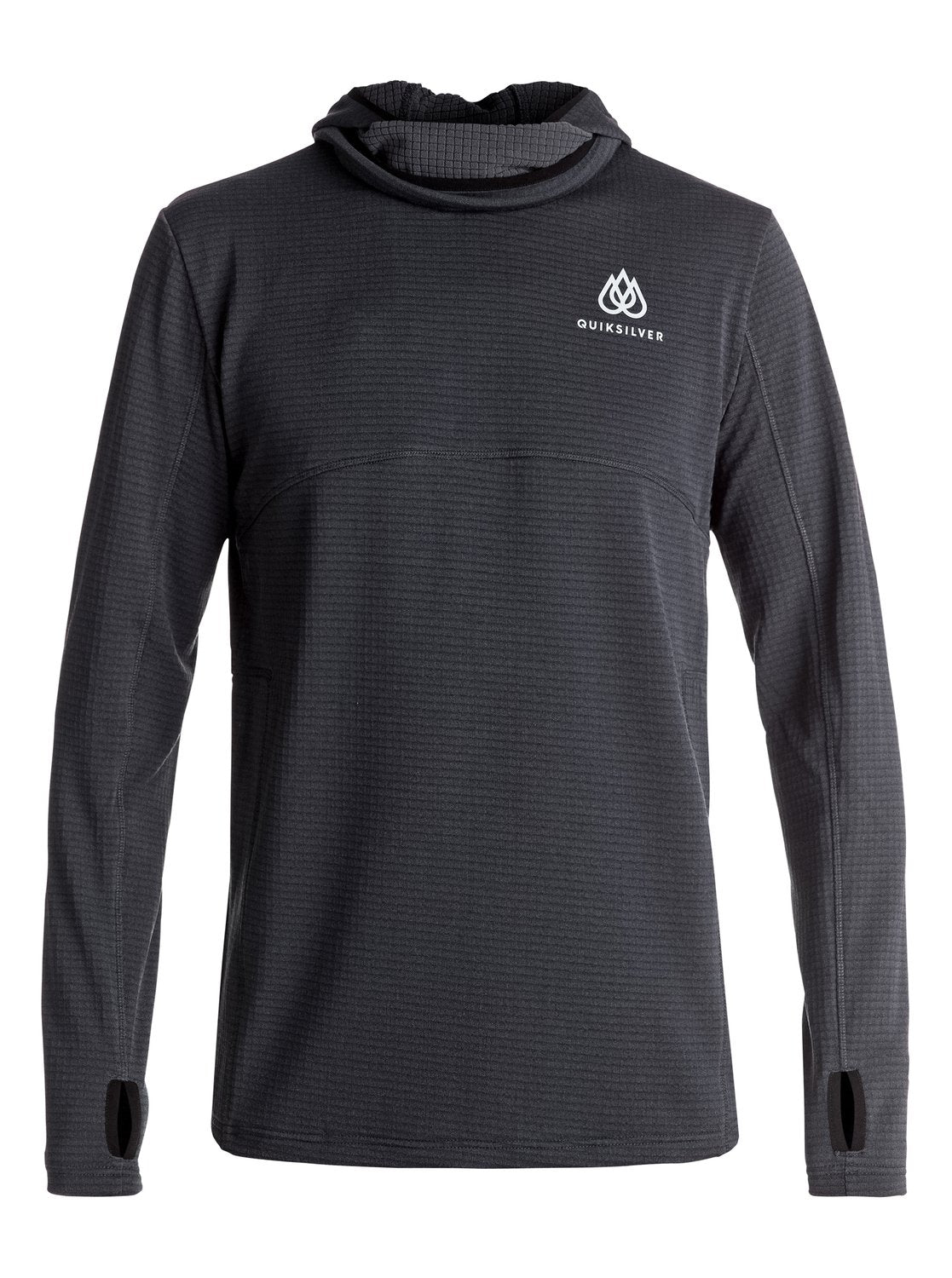 Quiksilver Hoodie TR LOG HOOD FLE Schwarz