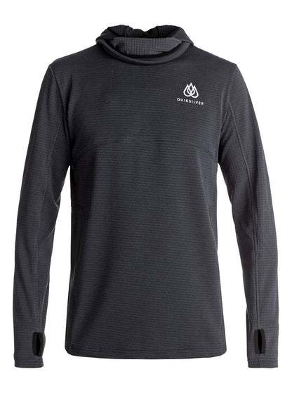 Quiksilver Hoodie TR LOG HOOD FLE Schwarz