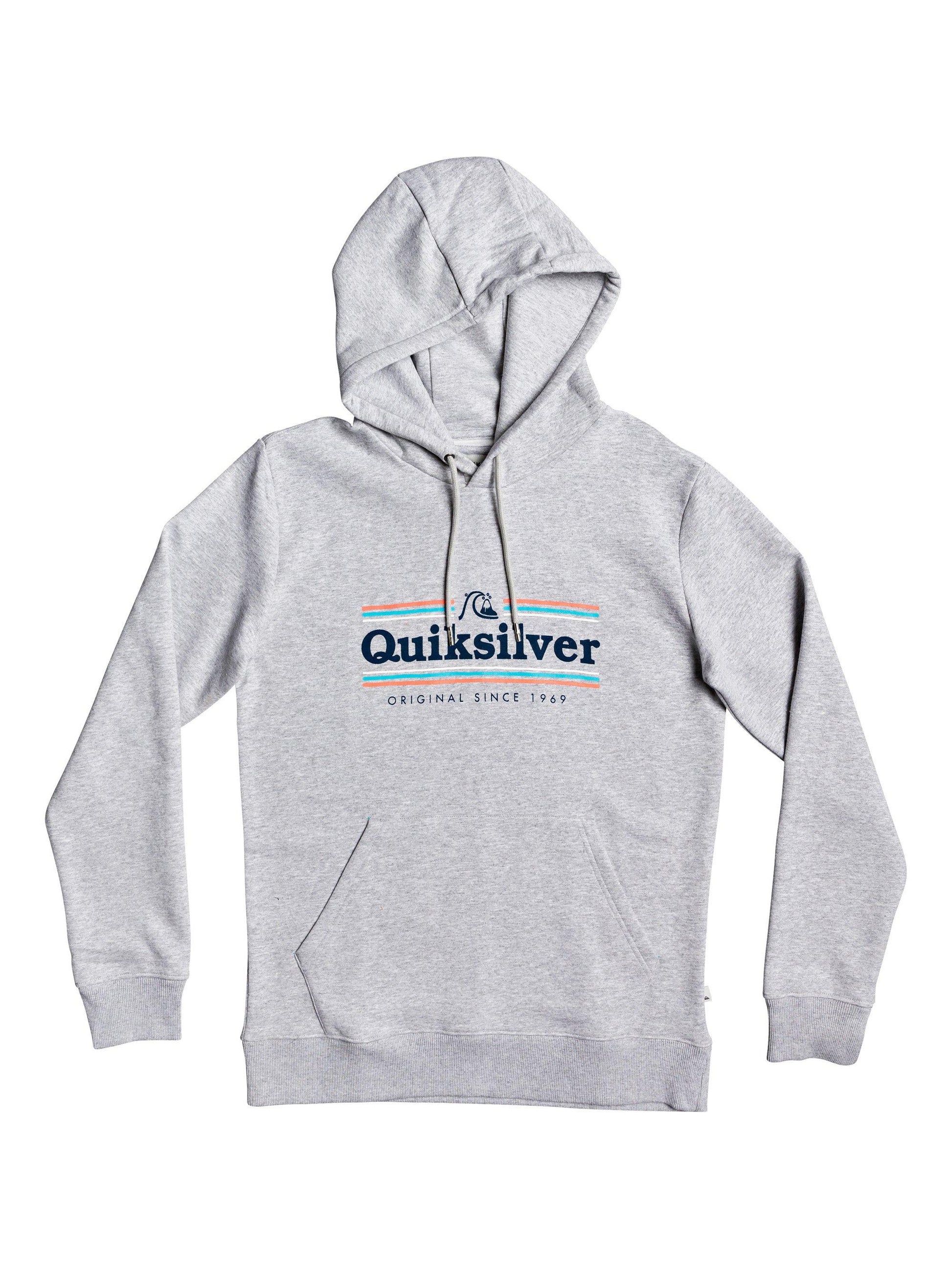 Quiksilver Hoodie Get Buzzy Grau