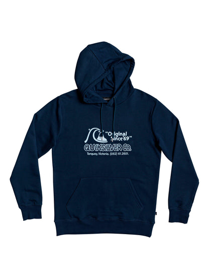 Quiksilver Hoodie Inside Lines Blau