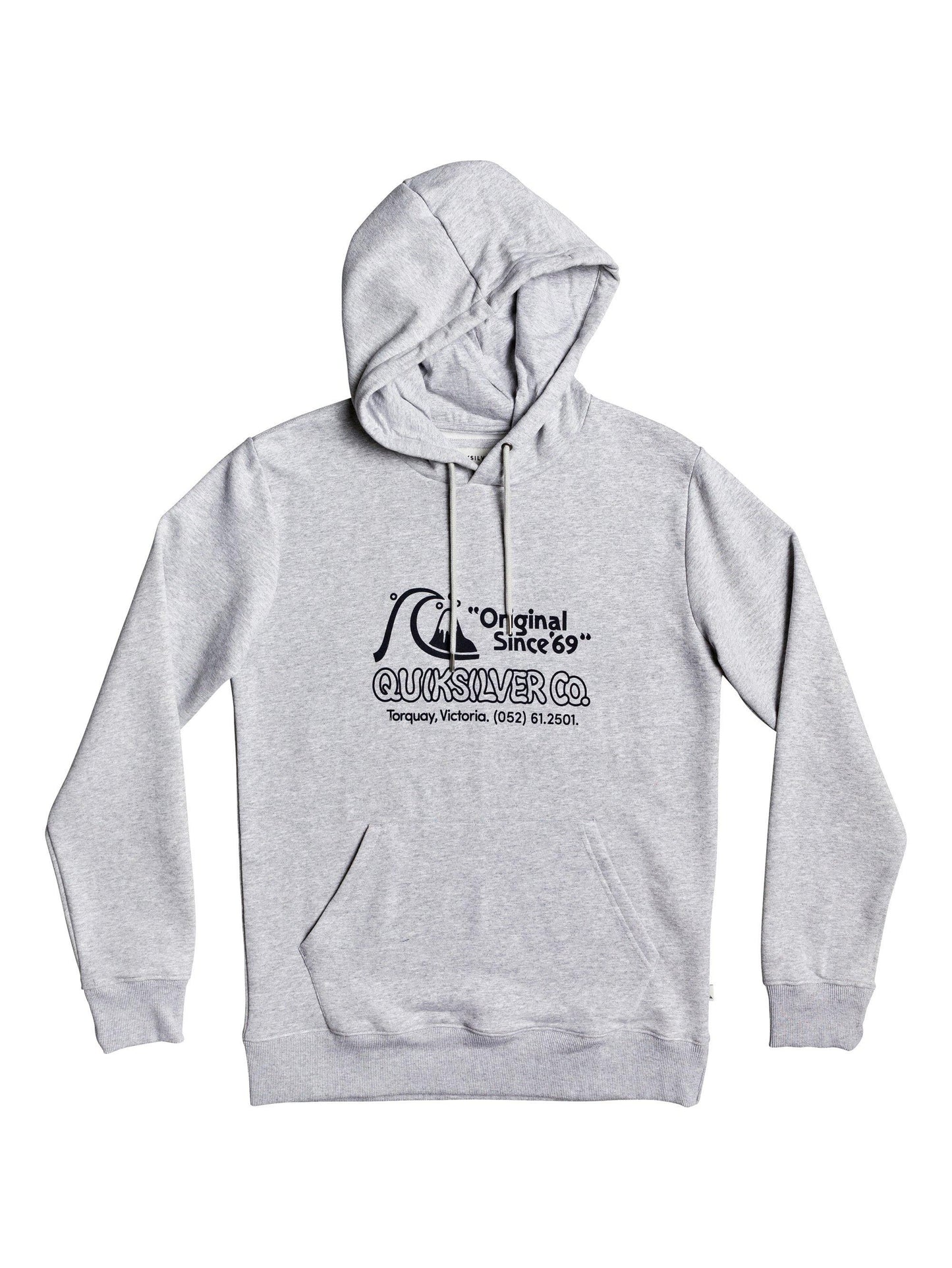 Quiksilver Hoodie Inside Lines Grau