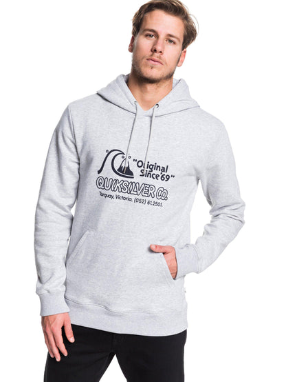 Quiksilver Hoodie Inside Lines Grau