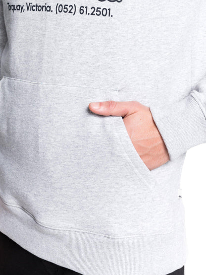 Quiksilver Hoodie Inside Lines Grau