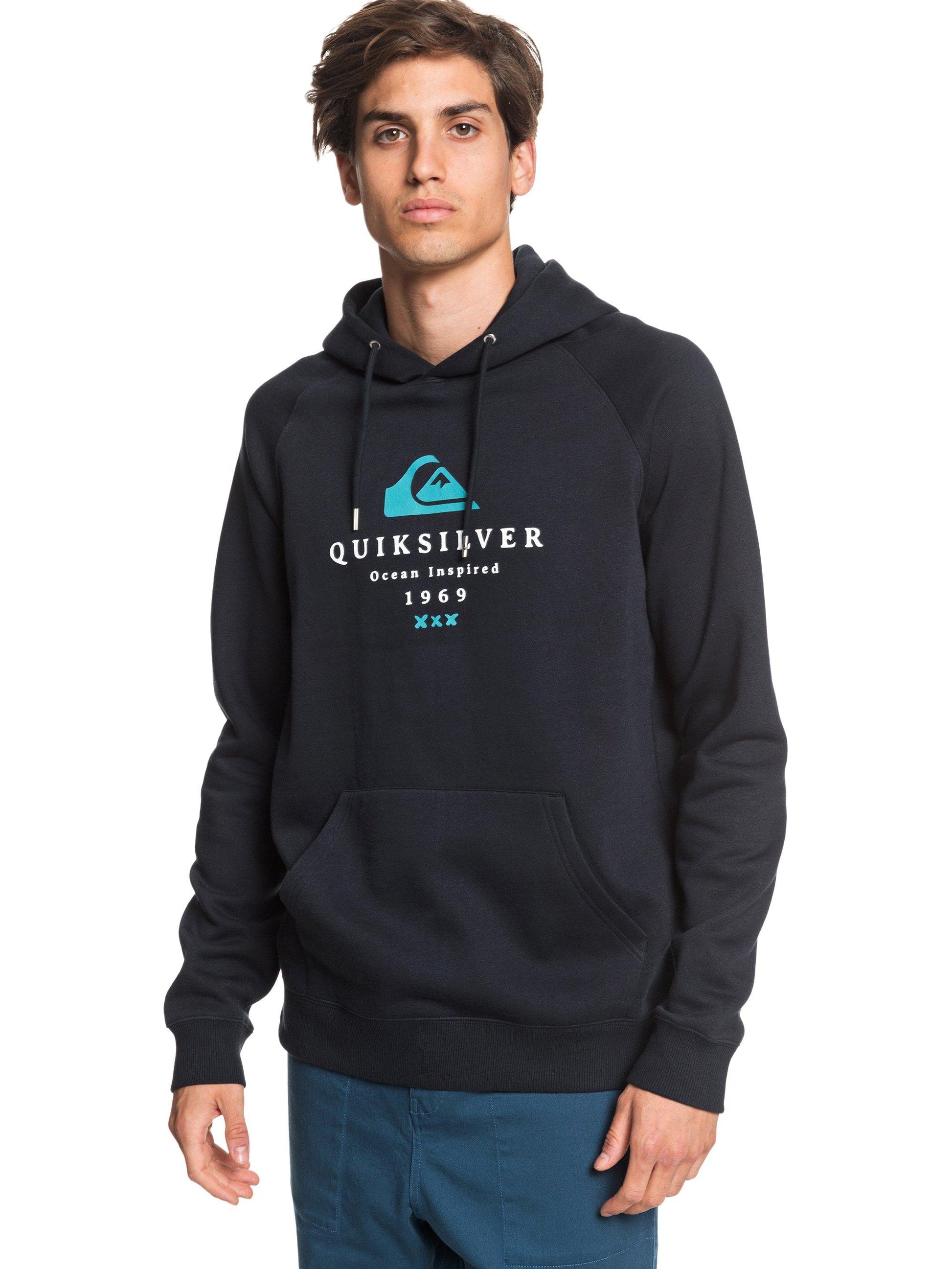 Quiksilver Hoodie First Fire Schwarz