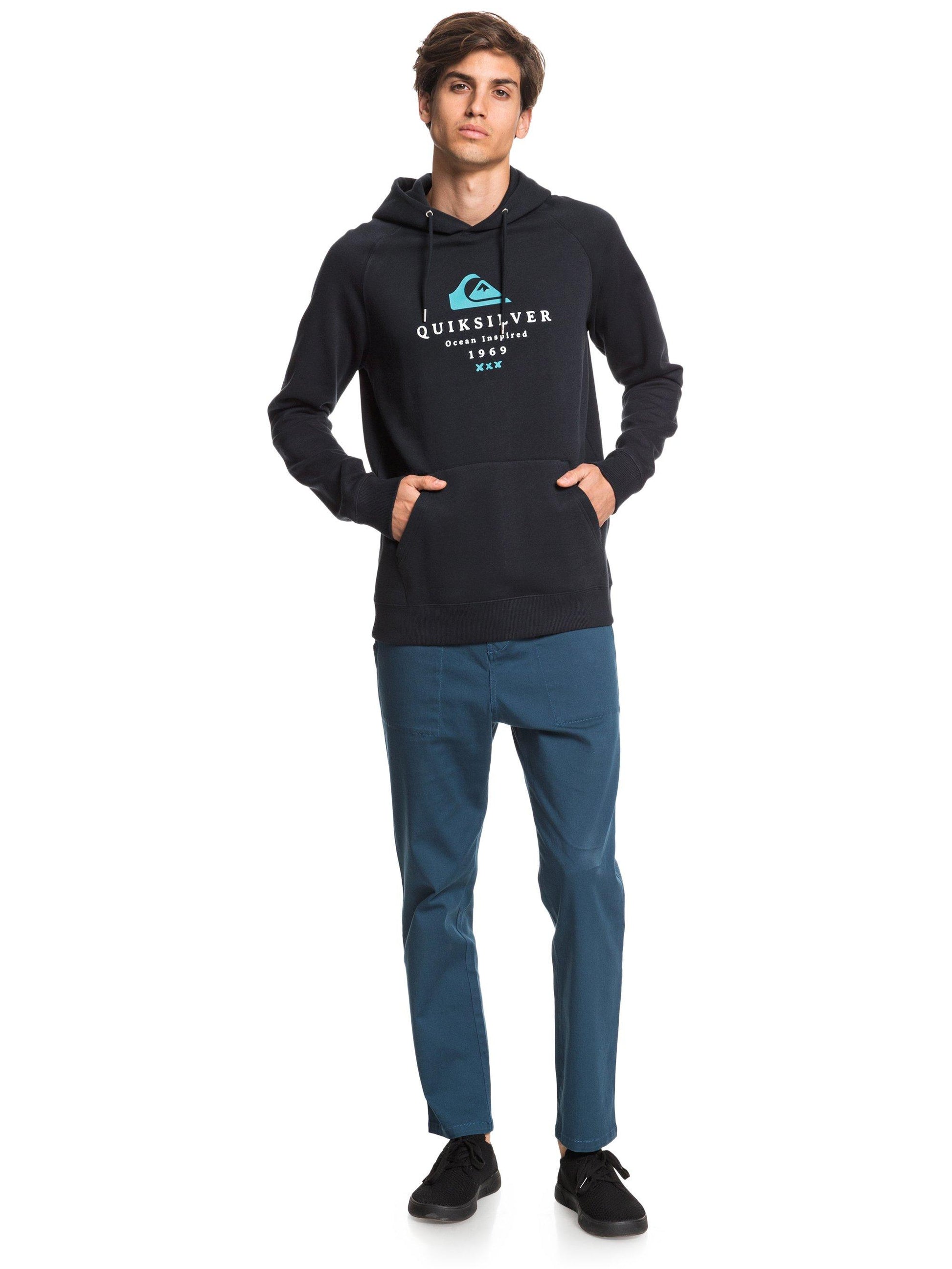 Quiksilver Hoodie First Fire Schwarz