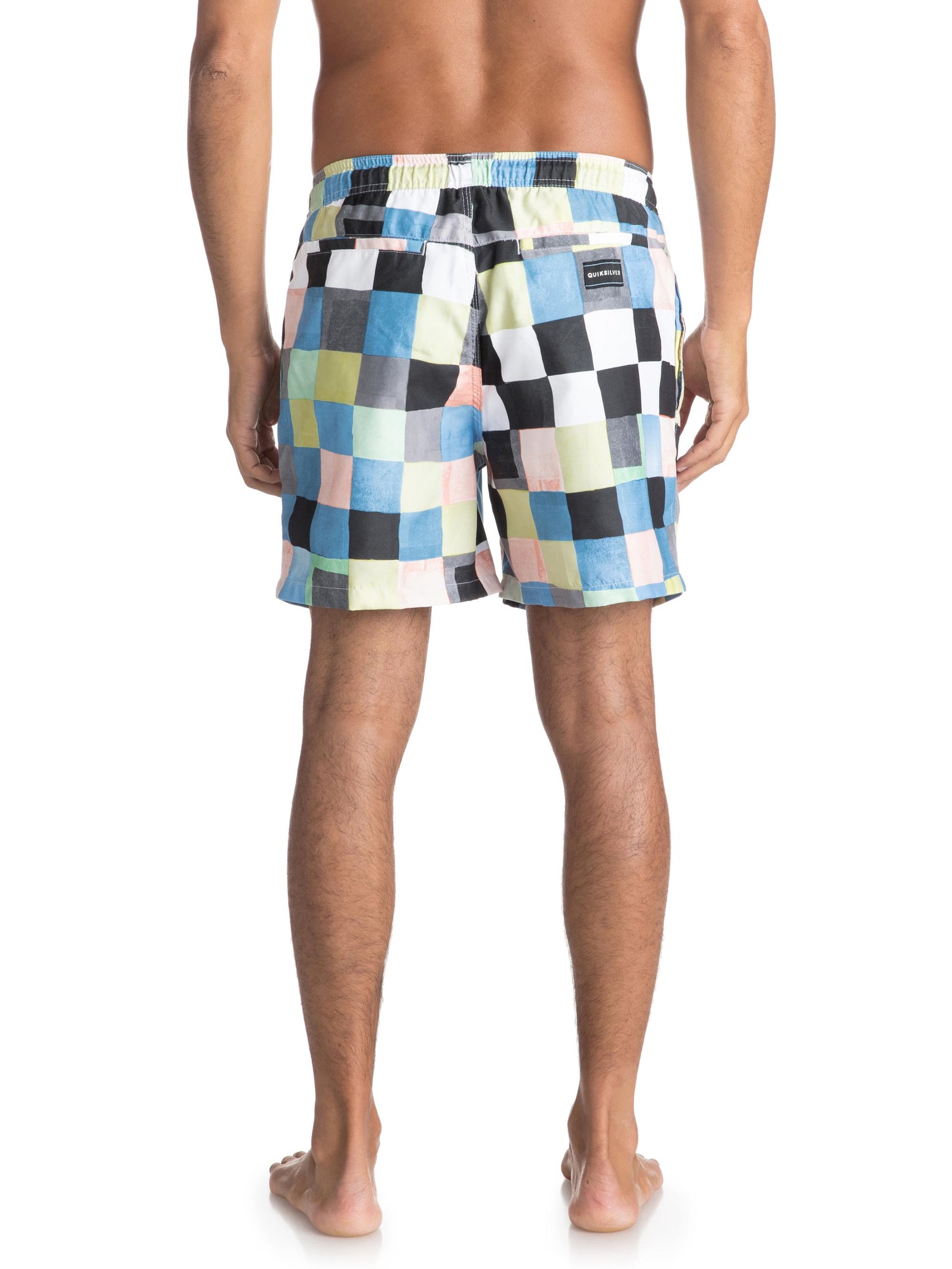 Quiksilver Badeshorts Resin Check 15 Weiß