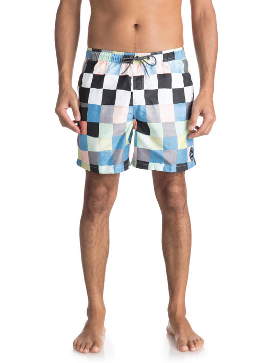Quiksilver Badeshorts Resin Check 15 Weiß